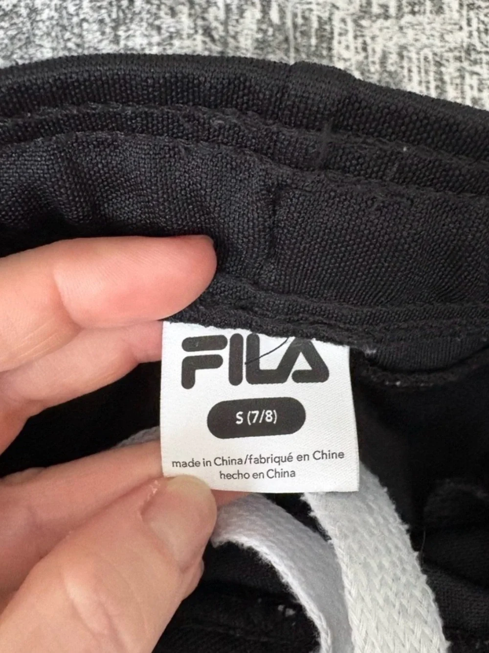 FILA Boys Gym Pants Size Small